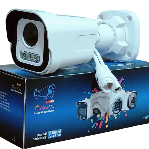 5mp ip poe with audio 4 array starlight light bullet camera with box & printing (H55Y PCB, Lens-4mm YT-1086)