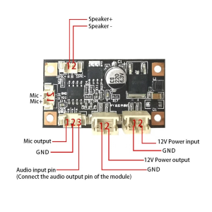 amplifier pcb board for two way ip camera